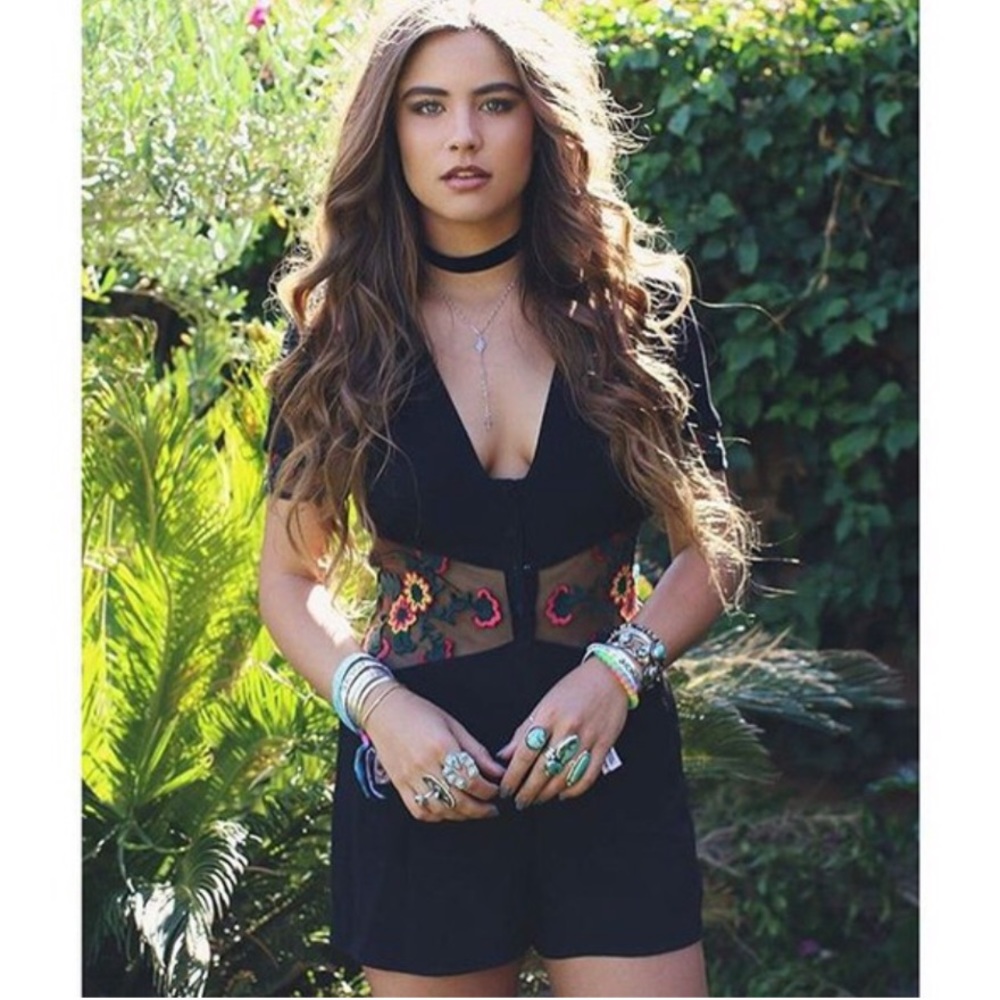 For Love and Lemons Elenora Romper
